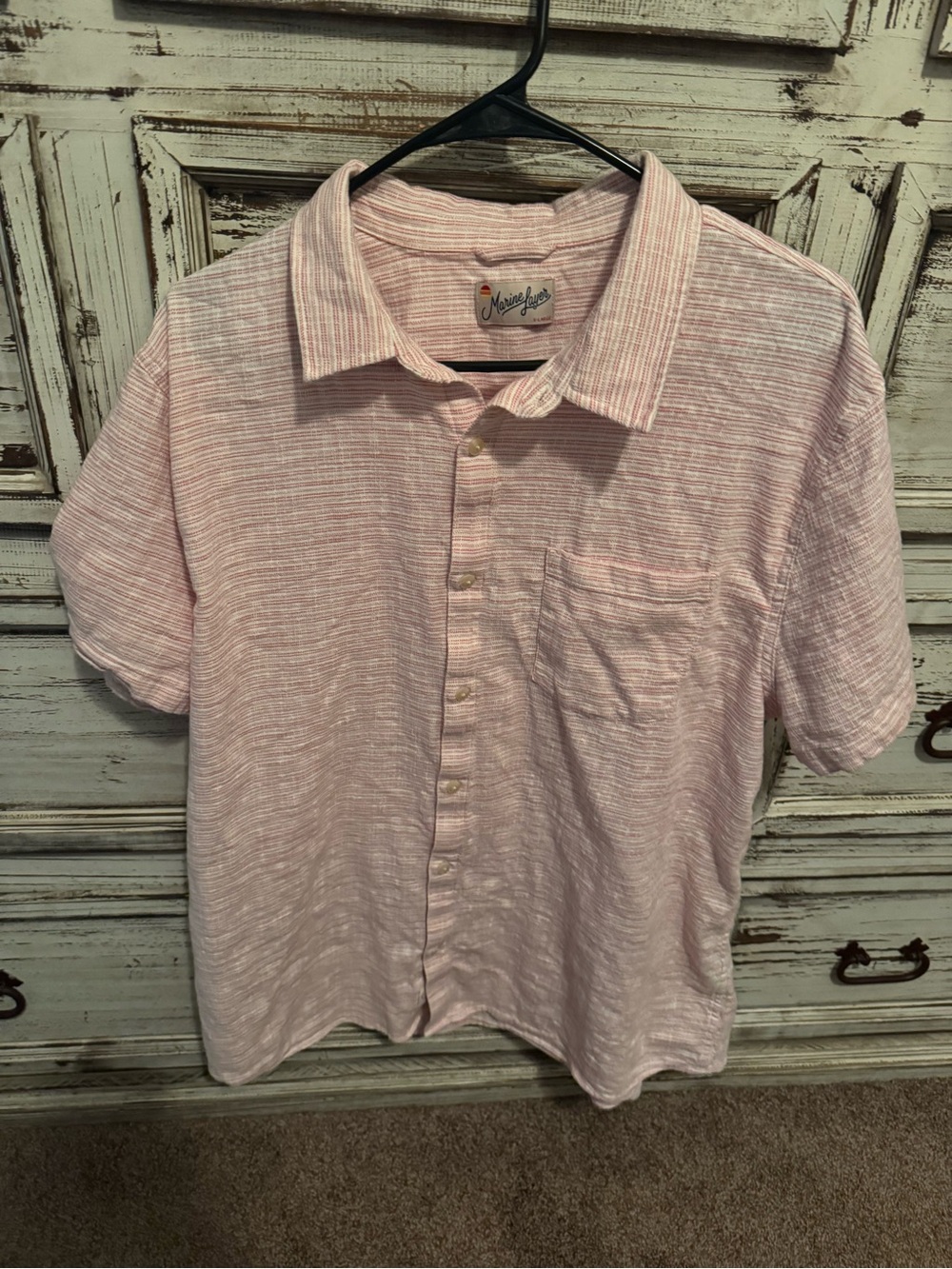 Marine Layer Stretch Selvage Short Sleeve Shirt